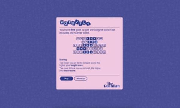 Daily Wordiply puzzle